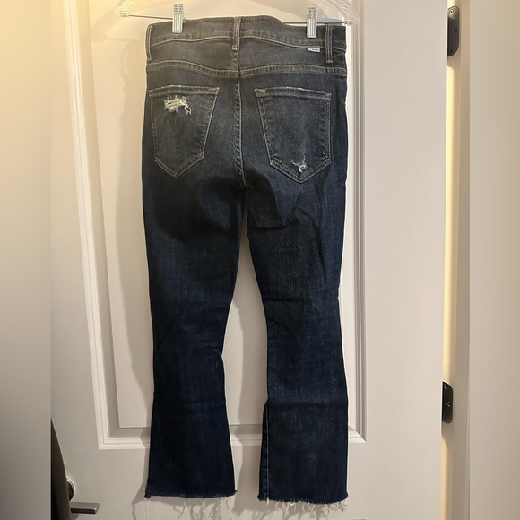 Mother Insider crop step Fray distressed Jean - Picture 3 of 7